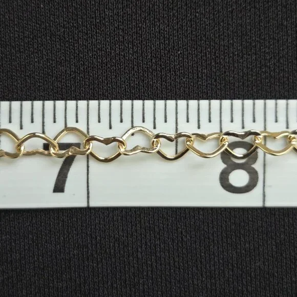 18k Bracelet openheart link design - Picture 9 of 11